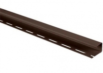 J-профиль Т-15 коричневый 3м Альта-Профиль