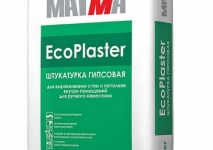 Штукатурка гипсовая «EcoPlaster» 30 кг